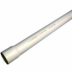 Charlotte Pipe Schedule 40 PVC Pressure Pipe 1-1/4 In. D X 20 Ft. L Bell 370 Psi