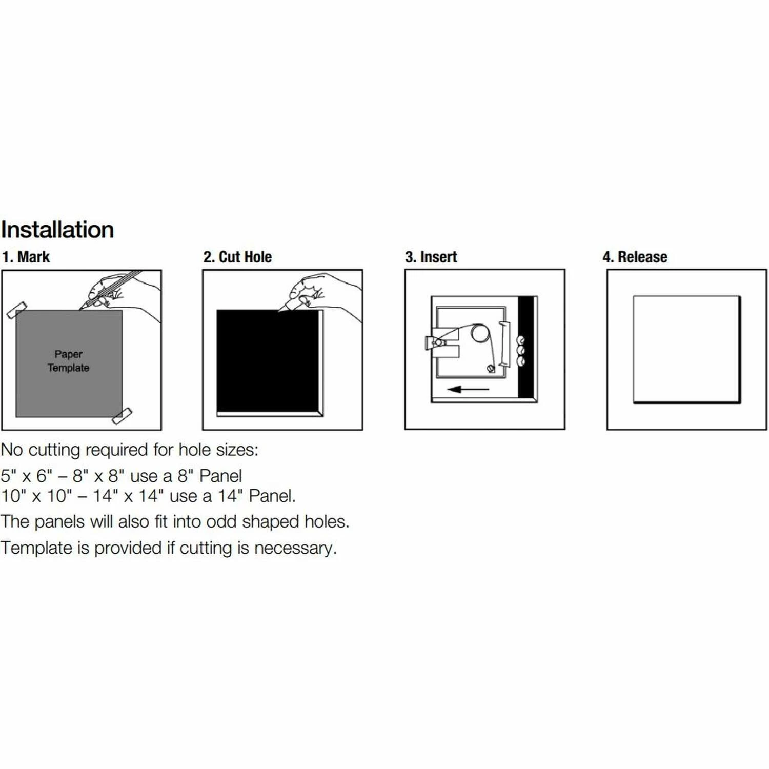 Watts APU SpringFit Access Panel - Image 2