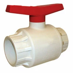 B&K ProLine 4 In. PVC Slip Ball Valve Full Port