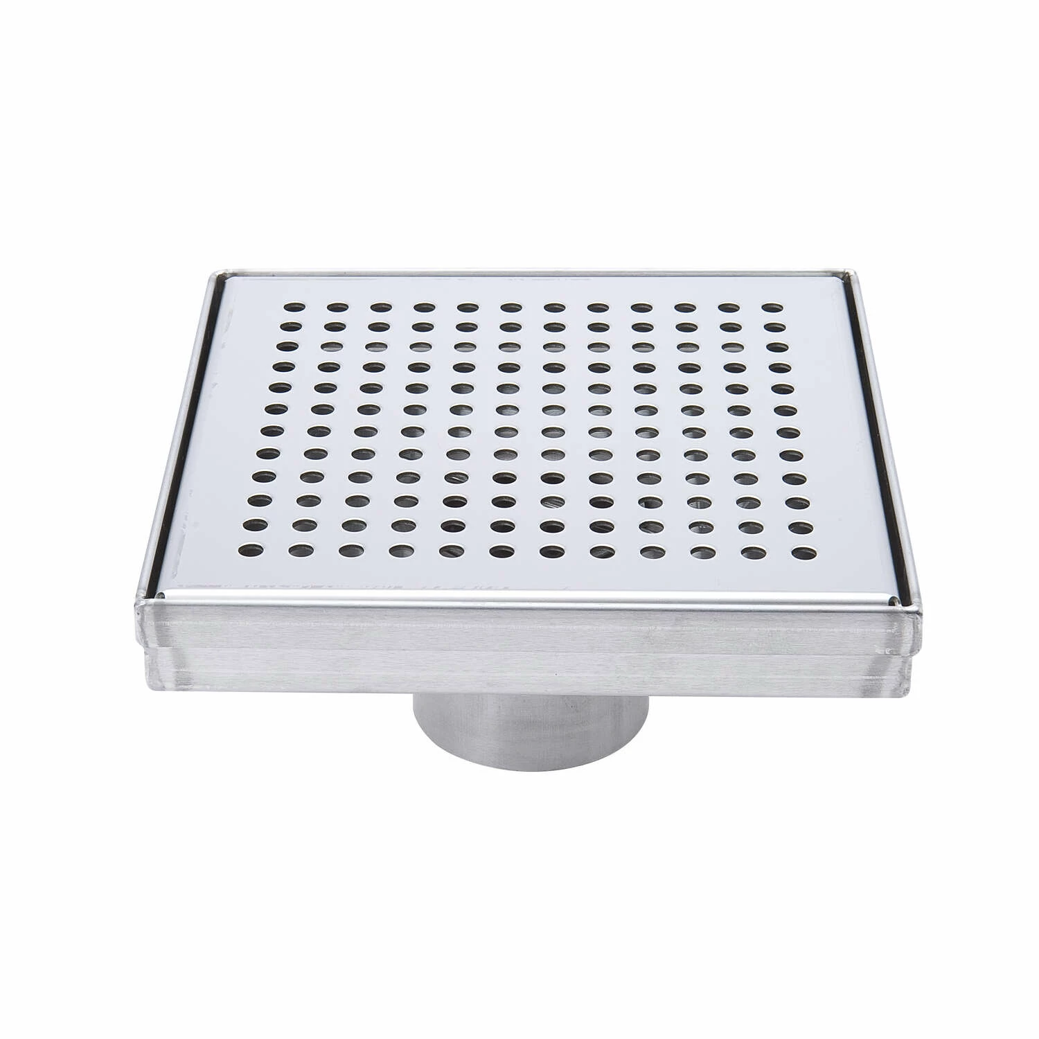 B&K 2 In. D Nickel Square Shower Drain