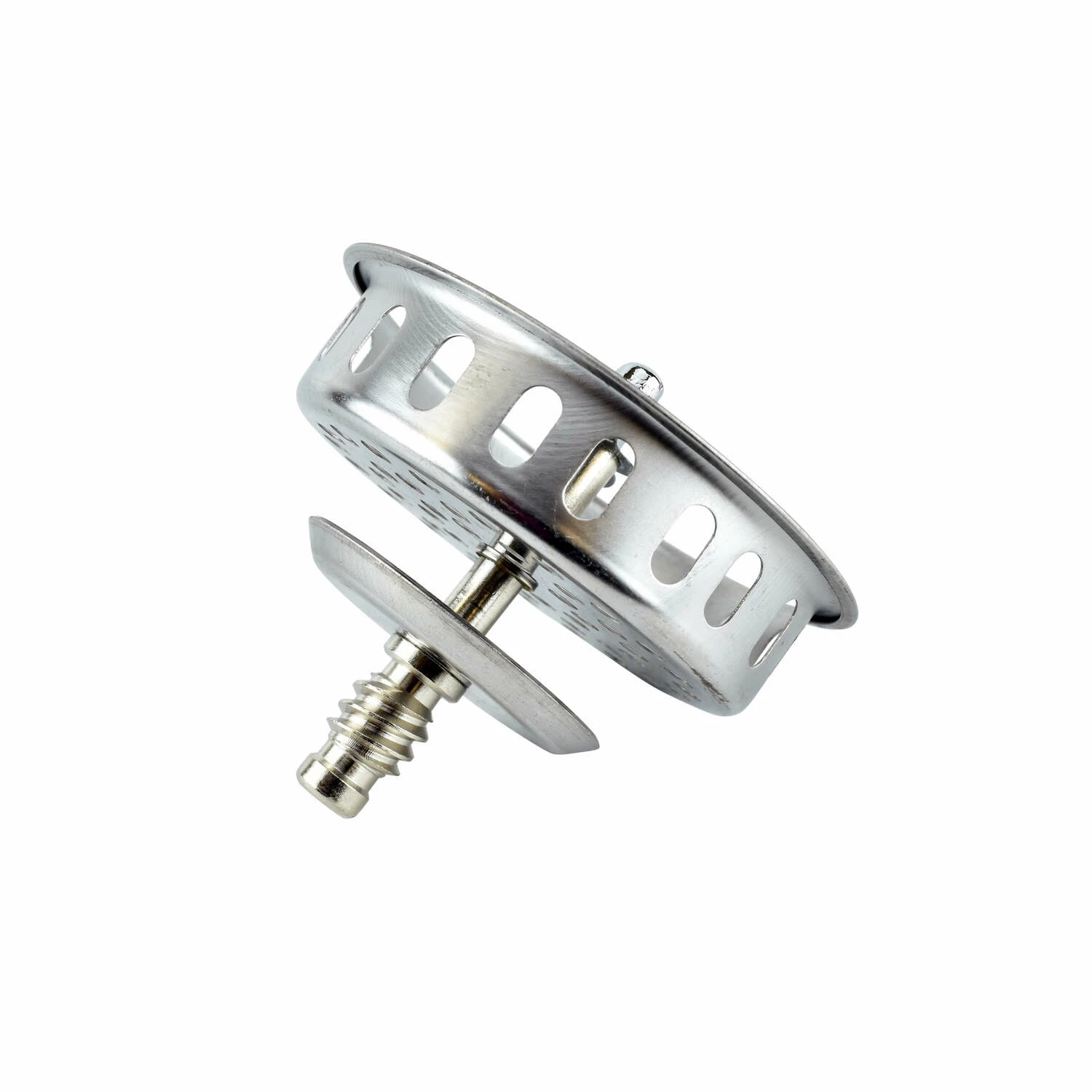 Keeney 4-1/2 In. D Stainless Steel Strainer Basket Silver - Image 4