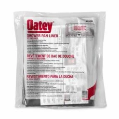 Oatey 5 Ft. W X 6 Ft. L Gray Shower Pan Liner