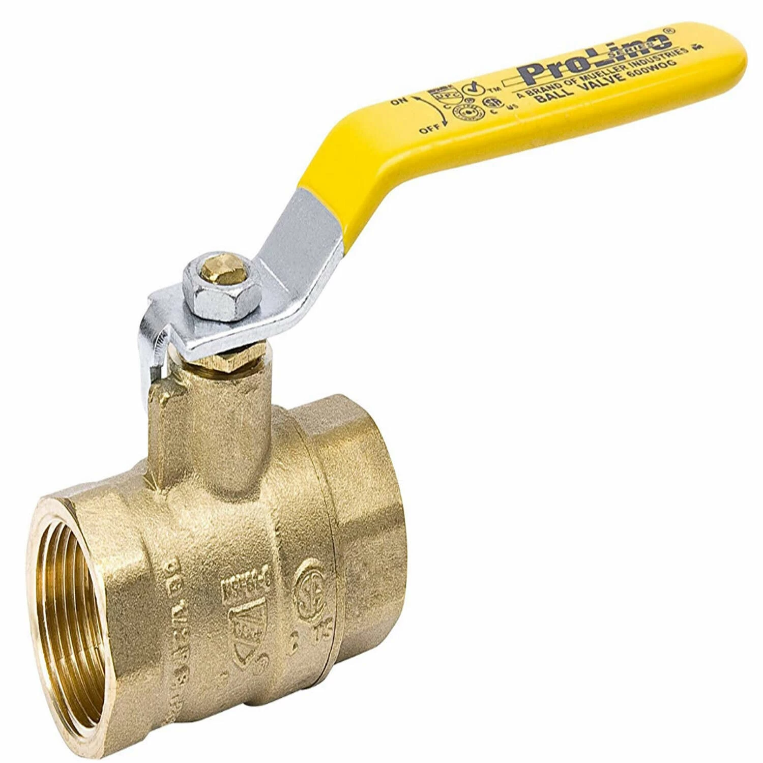 B&K ProLine 1-1/4 In. Brass FIP Ball Valve Full Port - Image 2
