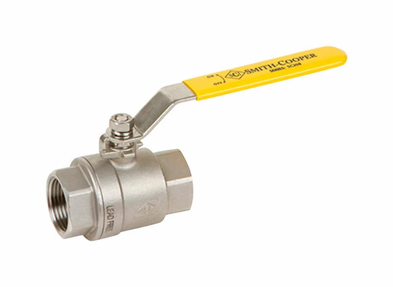 Smith Cooper 1/4 In. 304 Stainless Steel FIP Ball Valve Full Port