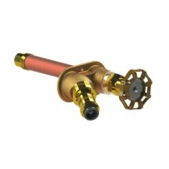Woodford Model 27 1/2 In. MPT X 1/2 In. Female Solder Anti-Siphon Brass Freezeless Wall Faucet