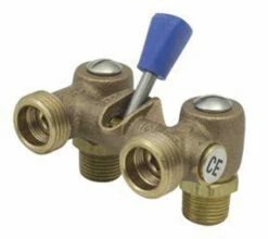 SharkBite 1/2 In. 3/4 In. MIP Bronze Shut-Off Valve