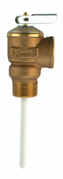 Cash Acme Bronze Temperature And Pressure Relief Valve