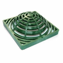NDS 9 In. Green Square Polyolefin Atrium Grate