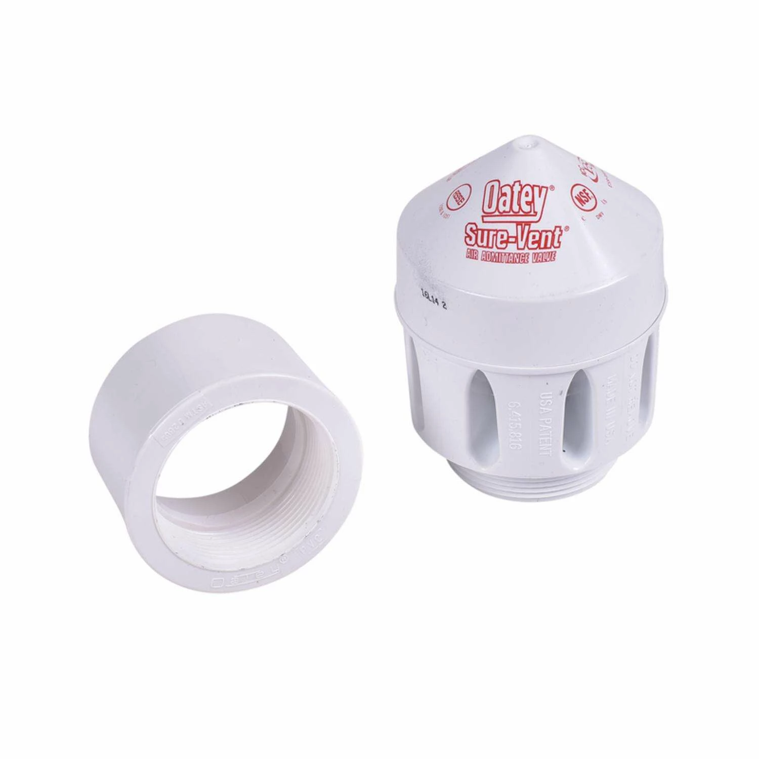 Oatey 2 In. PVC Sure Vent Air Admittance Valve - Image 2