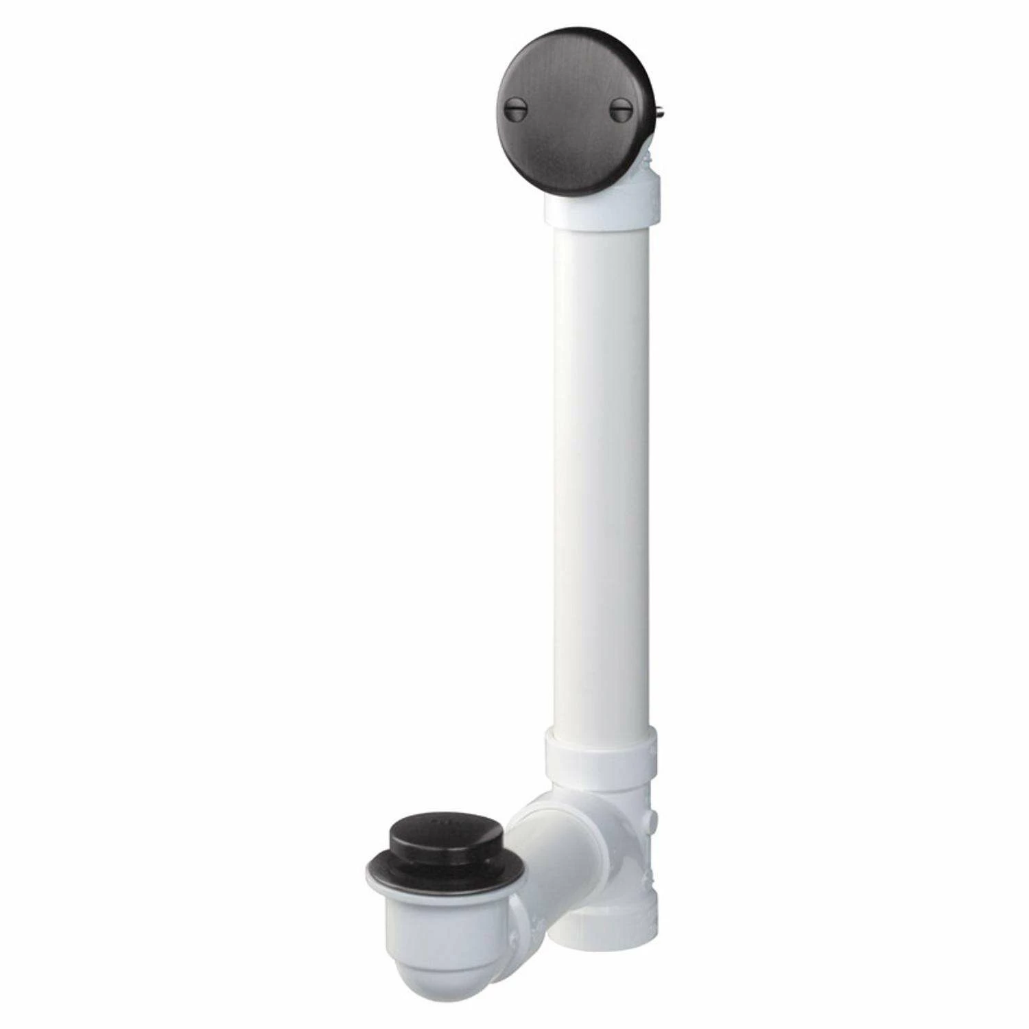 Keeney 1-1/2 In. D Chrome PVC Bath Drain