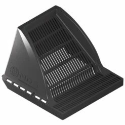 NDS Downspout Defender 12 In. Black Square Polyethylene Drain Grate