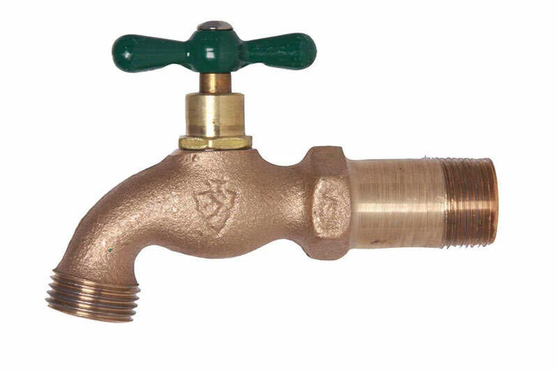 Arrowhead Brass 3/4 In. MIP Hose Brass Hose Bibb