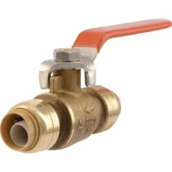 SharkBite 1/2 In. Brass Push Fit Ball Valve