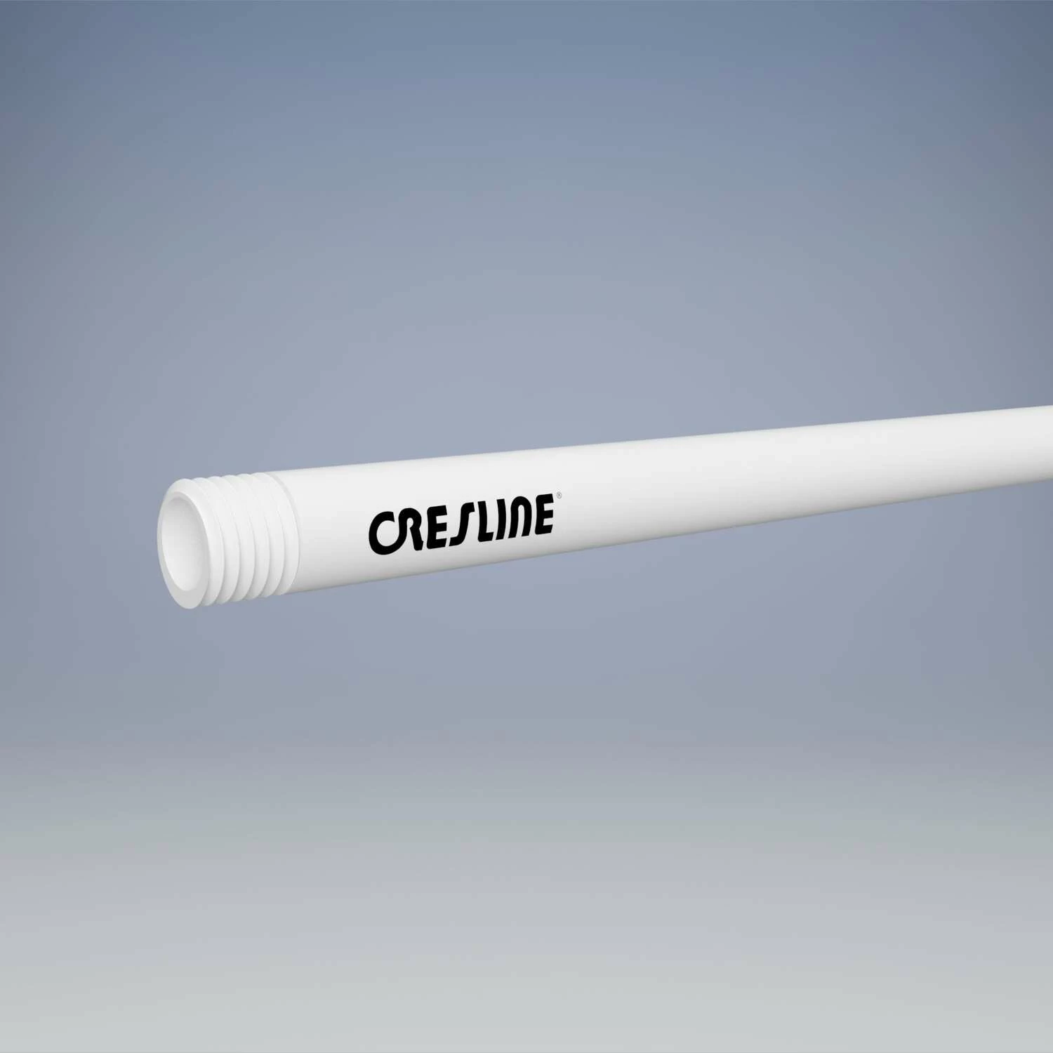 Charlotte Pipe Schedule 80 PVC Pressure Pipe 1-1/4 In. D X 20 Ft. L Plain End 315 Psi