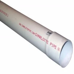 Charlotte Pipe PVC Sewer Main 3 In. D X 10 Ft. L Bell 0 Psi