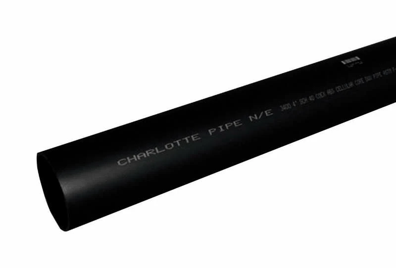 Charlotte Pipe 4 In. D X 5 Ft. L ABS DWV Pipe