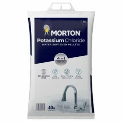 Morton Salt Potassium Chloride Pellets 40 Lb