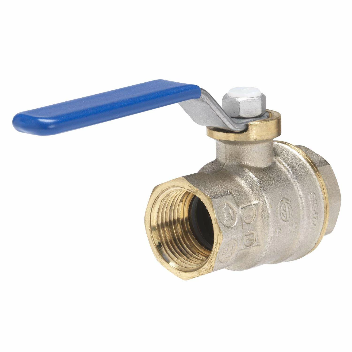 Homewerks 1/8 In. Brass FIP Ball Valve Full Port - Image 2