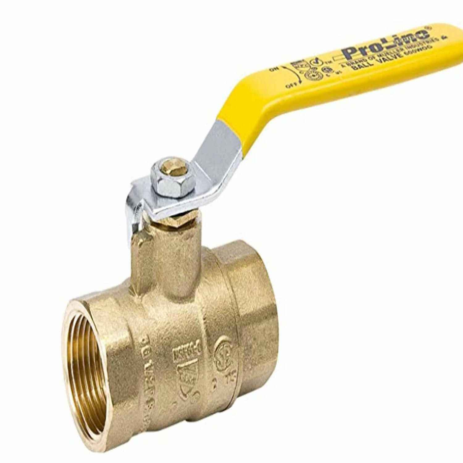 B&K ProLine 1-1/4 In. Brass FIP Ball Valve Full Port