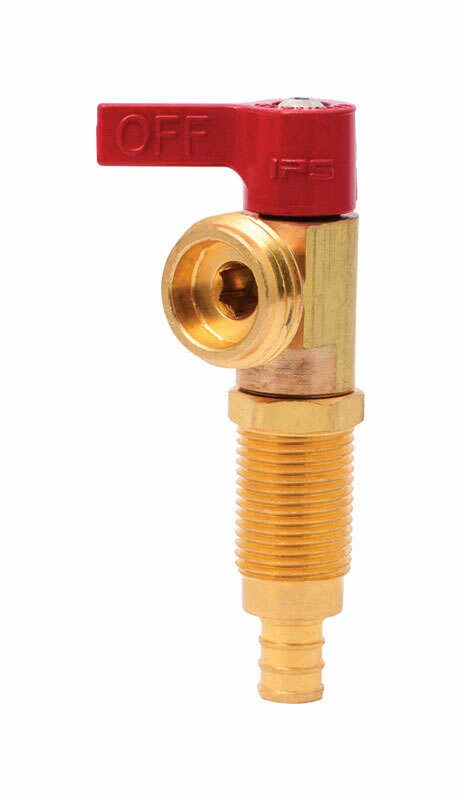 SharkBite 1/2 In. PEX Barb Brass Washing Machine Valve