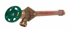 Arrowhead Brass 1/2 In. FIP X 3/4 In. MIP Anti-Siphon Brass Wall Hydrant