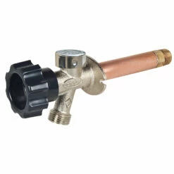 Prier 400 Series 1/2 In. MPT X 1/2 In. Sweat Anti-Siphon Brass Freezeless Wall Hydrant