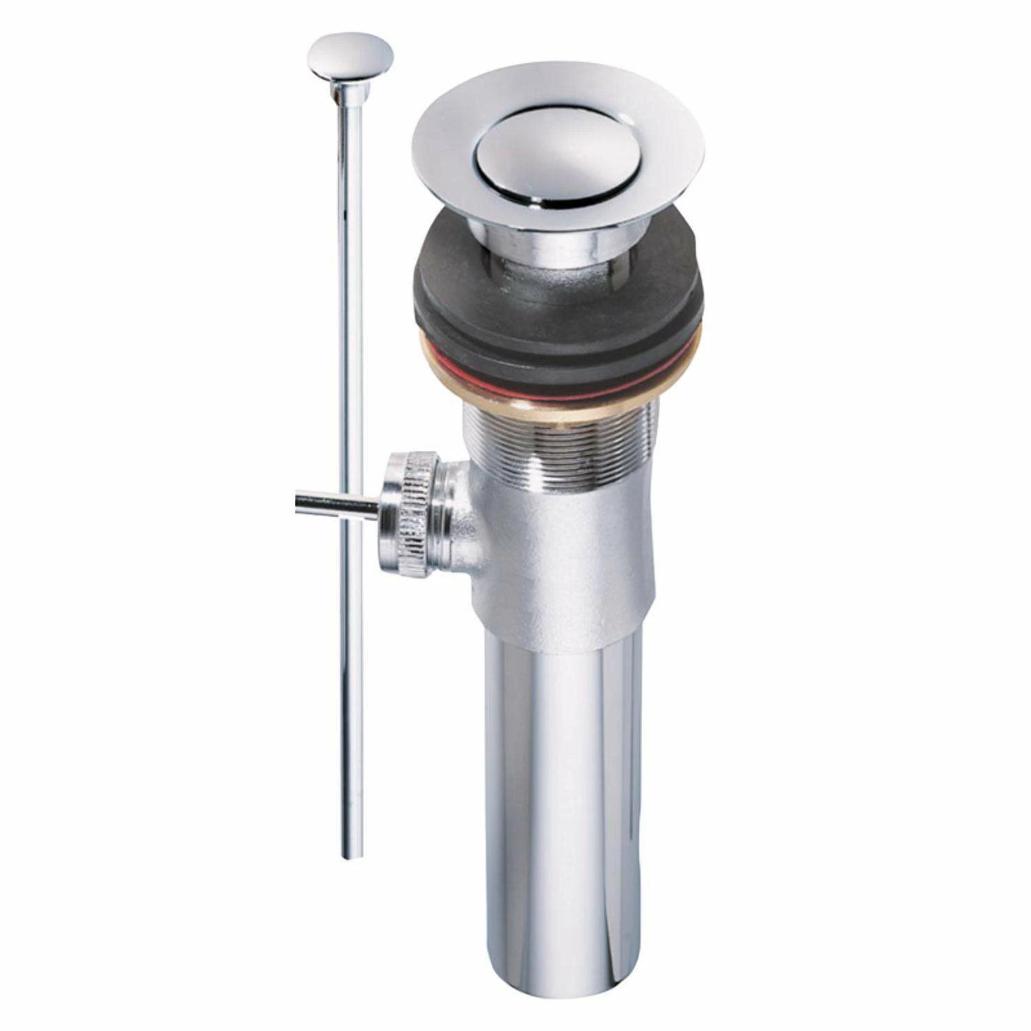 Plumb Pak 1-1/4 In. D Chrome Plated Brass Pop-Up Lavatory Drain