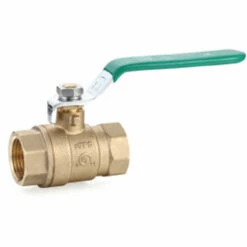 Arrowhead Brass 2-1/2 In. Brass Threaded Ball Valve Full Port