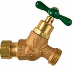 Arrowhead Brass 1/2 In. Compression Hose Anti-Siphon Brass Bibb