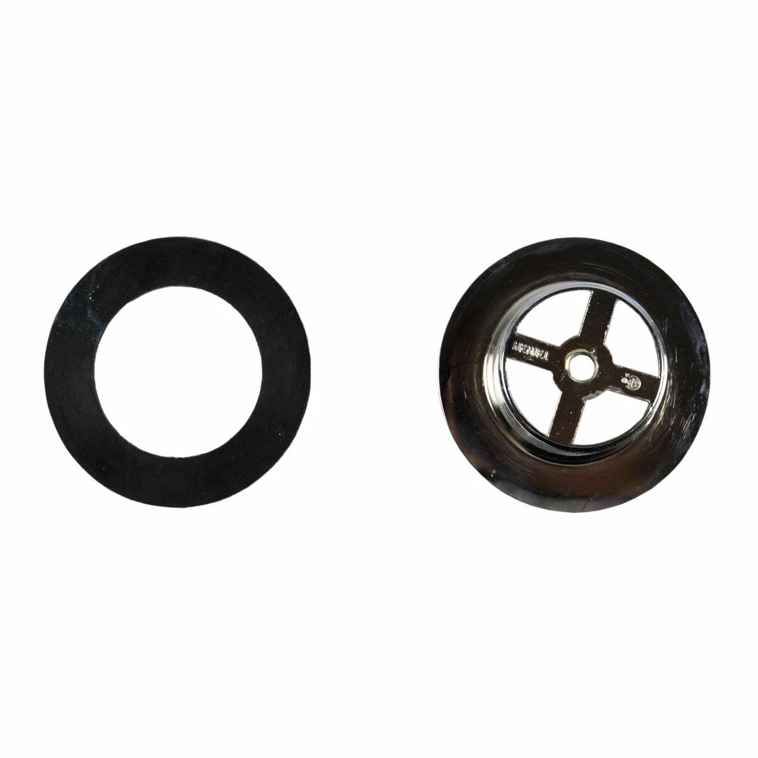 Danco 2-3/4 In. D Chrome Brass Drain Strainer Silver - Image 5