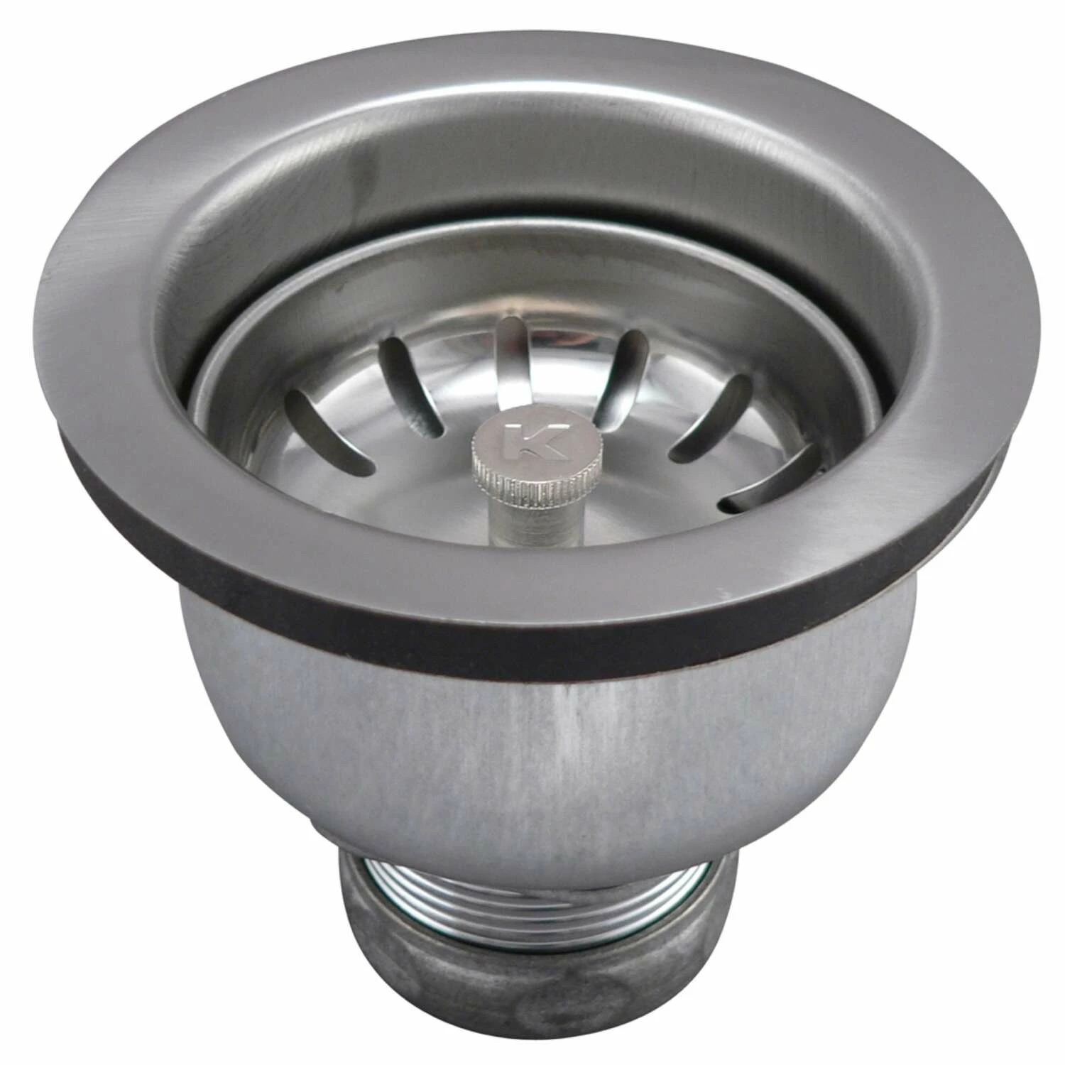 Keeney 3-1/2 In. D Stainless Steel Basket Strainer Assembly