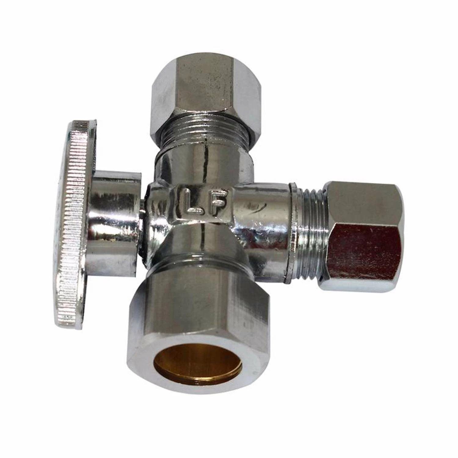 Ace 5/8 In. FPT X 1/2 In. Brass Shut-Off Valve